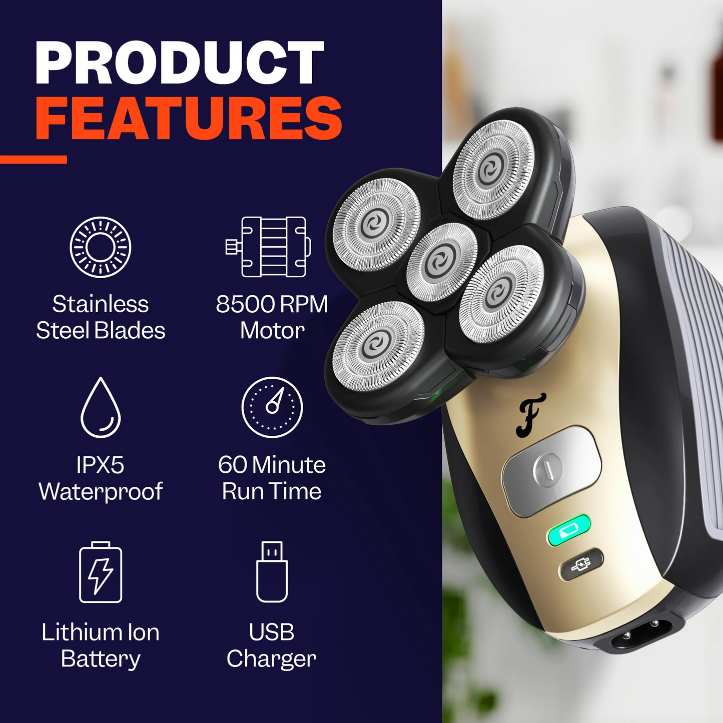 FlexSeries® Shaving Kit - Number 1 in USA !