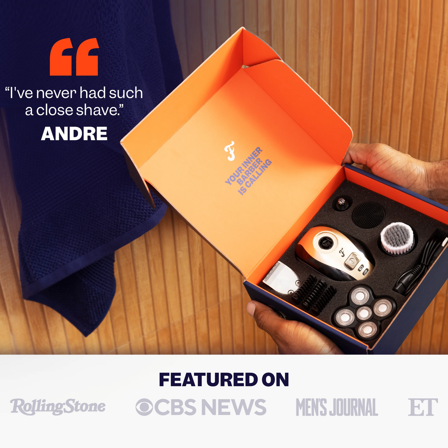 FlexSeries® Shaving Kit - Number 1 in USA !