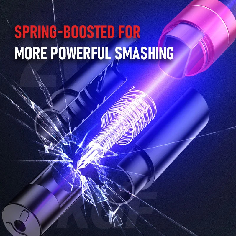 SafePro X - Emergency Car Escape Tool | Life-Saving Seatbelt Cutter & Window Breaker