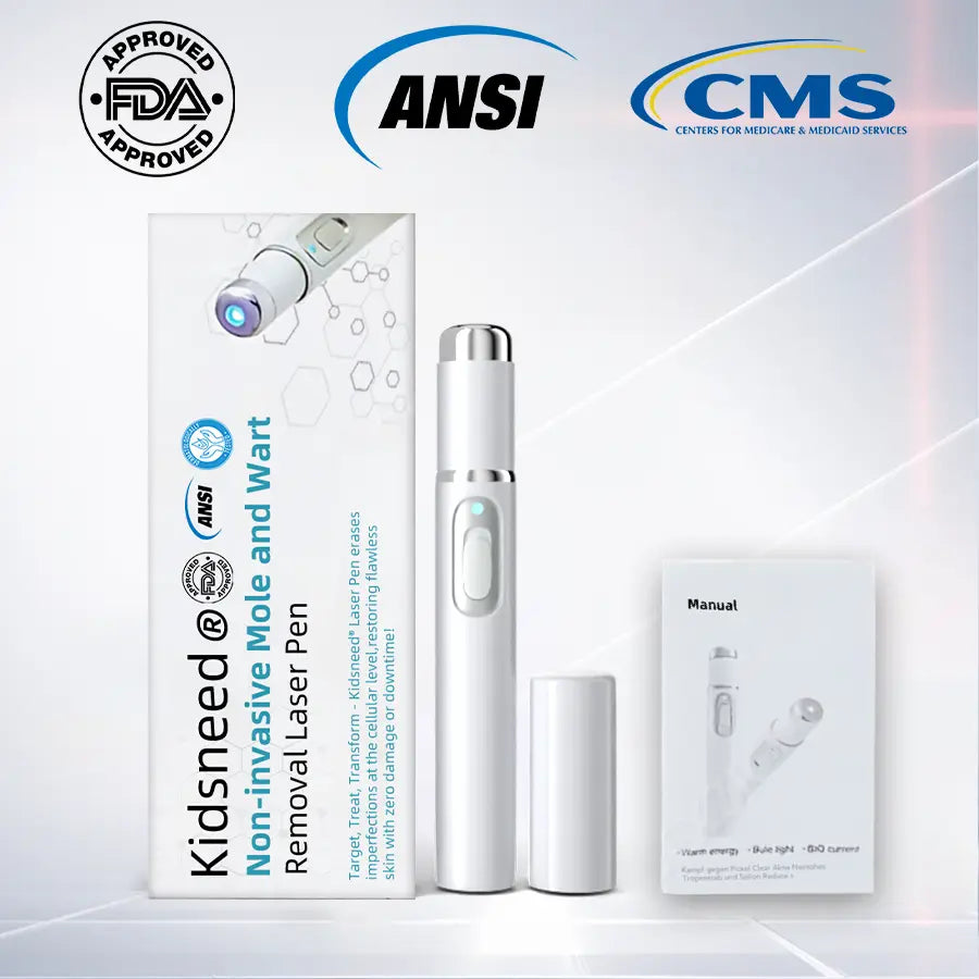 Kidsneed® Non-Invasive Laser Pen | Mole, Wart & Skin Tag Removal Device